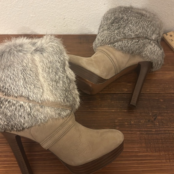 Coach Athena soft nubuck rabbit boots - Picture 5 of 10
